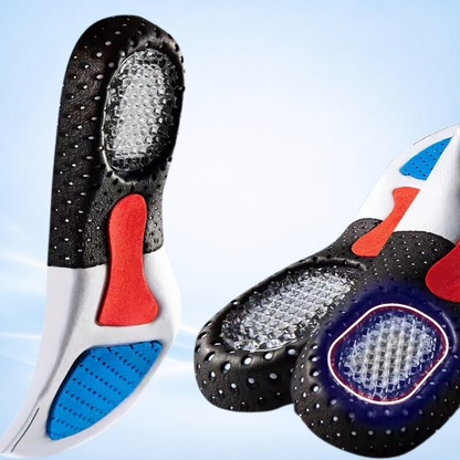 Wkładki amortyzujące na bóle stóp, płaskostopie, ostrogi piętowe