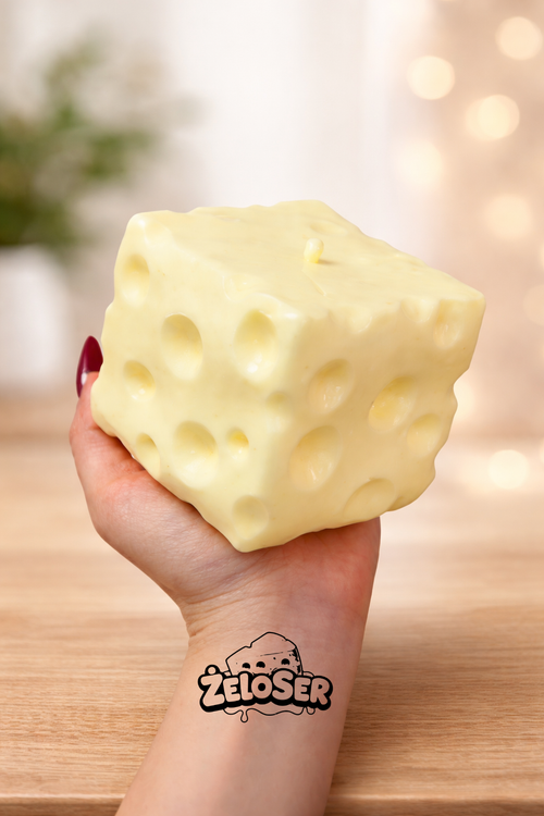 ŻeloSer - Antystresowy Ser do Zgniatania