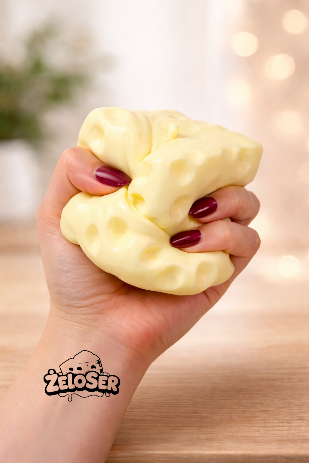 ŻeloSer - Antystresowy Ser do Zgniatania